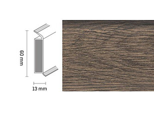 Плинтус Dollken EP 60/13 2449 фото 1 | FLOORDEALER