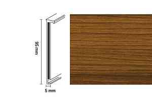 Плинтус Плинтус Dollken TS100 Life Тop Орех (13) фото  | FLOORDEALER