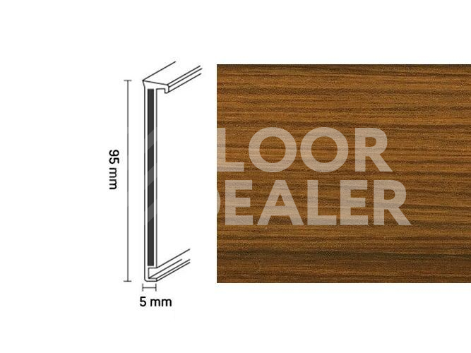 Плинтус Орех (13) фото 1 | FLOORDEALER