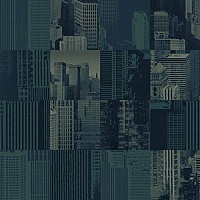 Ковровая плитка Ege Highline Cityscapes Skylines Blue rfm 52955091 фото 1 | FLOORDEALER