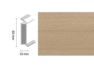 Плинтус Dollken EP 60/13 2411 фото 1 | FLOORDEALER