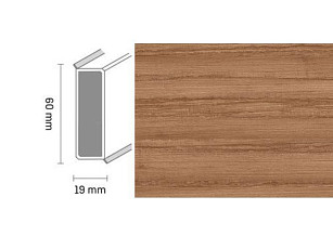 Плинтус Плинтус Dollken Cubu 60 Touch & Style 2947 фото 1 | FLOORDEALER