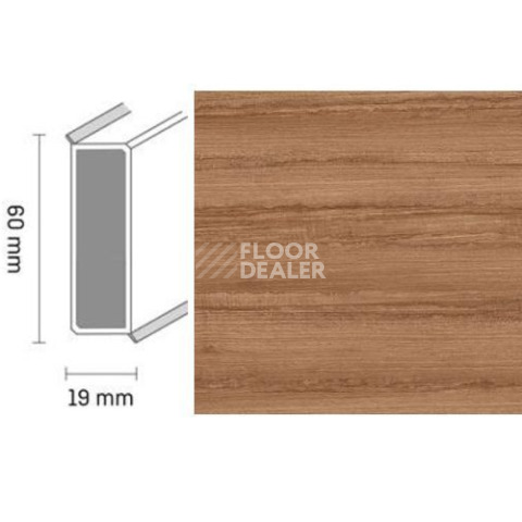Плинтус Плинтус Dollken Cubu 60 Touch & Style 2947 фото 1 | FLOORDEALER