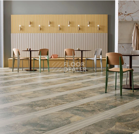 Forbo allura decibel 0.8 wood 6724AD8 taupe twine (100x20 cm) фото 3 | FLOORDEALER