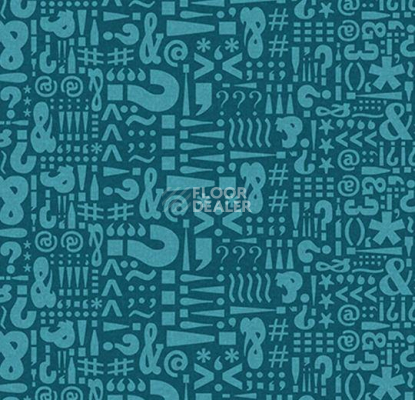 Ковролин Forbo Flotex Vision Shape 920004 (Spin) Kingfisher фото 1 | FLOORDEALER