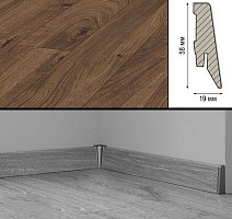 Плинтус МДФ Kronotex ламинированный D3076 Плинтус ламинированный МДФ Kronotex Дуб Еверест фото 2 | FLOORDEALER