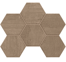 Керамогранит Classic Wood Мозаика Hexagon 25x28,5 Мозаика cw 03 Hexagon 25x28,5 непол. фото 1 | FLOORDEALER