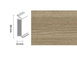 Плинтус Плинтус Dollken EP 60/13 3101 фото 1 | FLOORDEALER