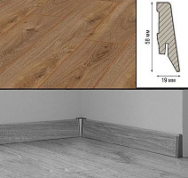 Плинтус Плинтус МДФ Kronotex ламинированный D4166 Плинтус ламинированный МДФ Kronotex Дуб Престиж натуральный фото 1 | FLOORDEALER