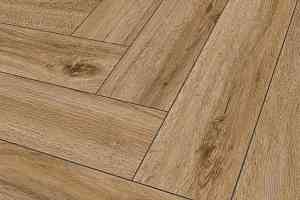 Кварцвиниловые полы The Floor Herringbone P1004 Riley Oak HB фото  | FLOORDEALER