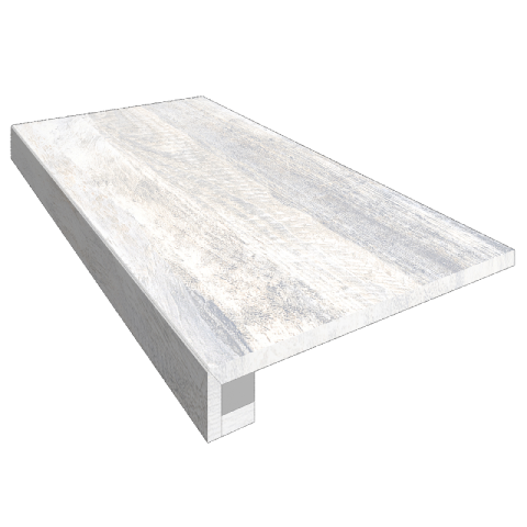 Керамогранит Spanish Wood Комплект 33x120 Комплект (Ступень sp 00 33x120) непол. (прямоугол. бортик) без насечек+ Подступенок (14,5x120)) фото 1 | FLOORDEALER