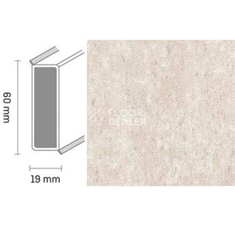 Плинтус Плинтус Dollken Cubu 60 Stone & Style 2825 фото 1 | FLOORDEALER