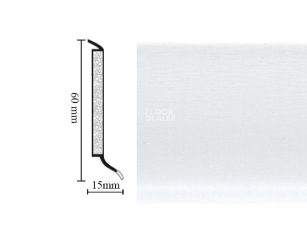 Hsl 6 универсальный плинтус 1135 white фото 1 | FLOORDEALER