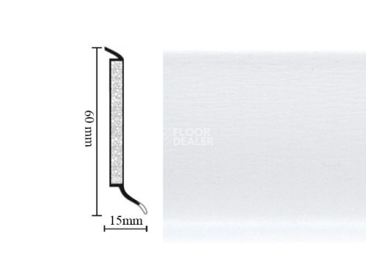 Плинтус Hsl 6 универсальный плинтус 1135 white фото 1 | FLOORDEALER