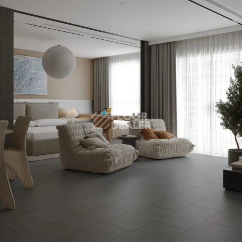 Alpine Floor Stone Mood 12мм lf 402-04 Серый бетон (Concrete Grey фото 4 | FLOORDEALER
