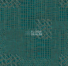 Ковролин Forbo Flotex Vision Pattern 560010 (Network) Petrol фото 1 | FLOORDEALER