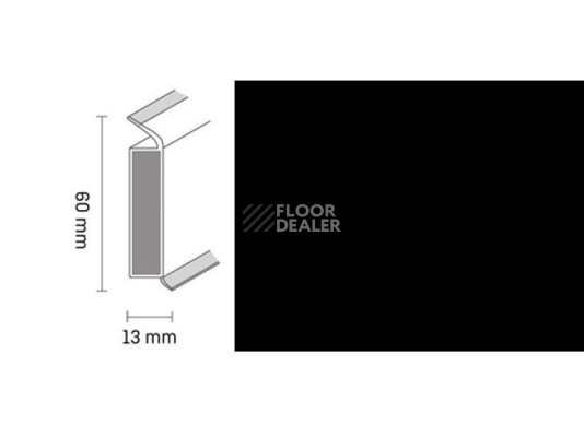 Плинтус Плинтус Dollken EP 60/13 0110 фото 1 | FLOORDEALER