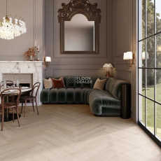 Maximus Herringbone SPC Divine Oak Pure фото 2 | FLOORDEALER