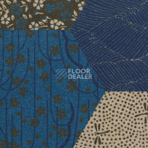 Ковролин Forbo Flotex Vision Showtime 200002 (Ecosystems) Kimono Blue фото 1 | FLOORDEALER