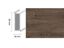 Плинтус Плинтус Dollken Cubu 60 Touch & Style 2953 фото 1 | FLOORDEALER