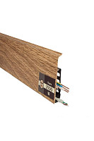 Arbiton Indo Плинтус Arbiton Indo 70мм ПВХ 10 Дуб Бурбон фото 1 | FLOORDEALER