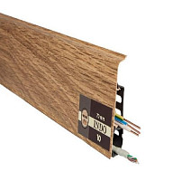 Плинтус Arbiton Indo Плинтус Arbiton Indo 70мм ПВХ 10 Дуб Бурбон фото 1 | FLOORDEALER