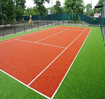 Apoluza SportFloor TURF Paddle 12мм Paddle 12\25 Red фото 5 | FLOORDEALER