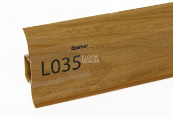 Плинтус Плинтус с мягким краем LinePlast L035 фото 1 | FLOORDEALER