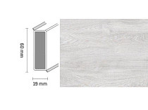 Плинтус Плинтус Dollken Cubu 60 Touch & Style 2943 фото 1 | FLOORDEALER