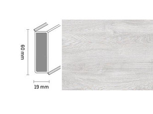 Плинтус Плинтус Dollken Cubu 60 Touch & Style 2943 фото 1 | FLOORDEALER