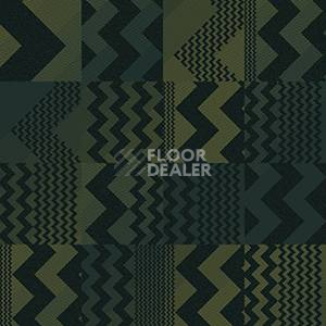 Ковровая плитка Ege Highline Cityscapes Zig Zag Green rfm 52955140 фото 1 | FLOORDEALER