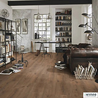 Wineo 500 Wood L V4 8мм LA213LV4 Дуб Осло Коричневый фото 3 | FLOORDEALER