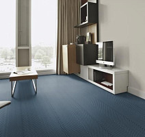Flotex Vision lines 710001 (Chevron) Shore фото 2 | FLOORDEALER