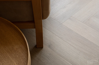 Кварцвиниловые полы Vinilpol Herringbone 7мм Паркет Палладио 9944, 43 класс, 7 мм фото 1 | FLOORDEALER