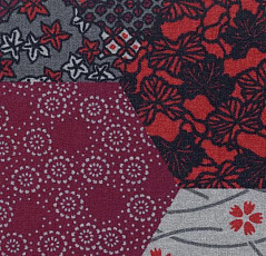 Ковролин Flotex Vision ecosystems 200003 Kimono Red фото 1 | FLOORDEALER