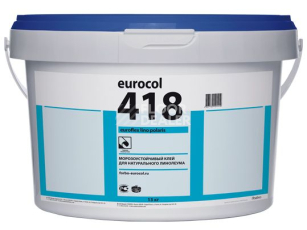 Сопутствующие материалы Forbo 418 Euroflex Lino Plus Клей для натурального линолеума и пробковых покрытий. Клей для натурального линолеума и пробковых покрытий Forbo 418 Euroflex Lino Plus 14 кг фото 1 | FLOORDEALER