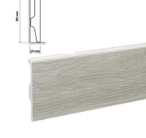 Плинтус HDPS Bonkeel Top Дуб Густо фото 1 | FLOORDEALER