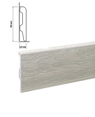 Плинтус HDPS Bonkeel Top Дуб Густо фото 1 | FLOORDEALER