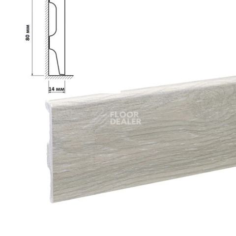 Плинтус HDPS Bonkeel Top Дуб Густо фото 1 | FLOORDEALER