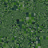 Ковровая плитка Ege Highline Cityscapes Pixellations Green rfm 52205081 фото 1 | FLOORDEALER