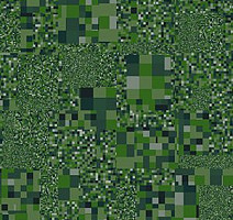 Ковровая плитка Ege Highline Cityscapes Pixellations Green rfm 52205081 фото 1 | FLOORDEALER