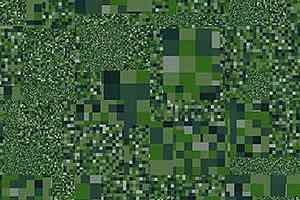 Ковровая плитка Ege Highline Cityscapes Pixellations Green rfm 52205081 фото  | FLOORDEALER