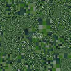 Ковровая плитка Ege Highline Cityscapes Pixellations Green rfm 52205081 фото 1 | FLOORDEALER