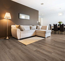 Kronotex Exquisit Plus d6020 Дуб Кашмир Титан фото 8 | FLOORDEALER