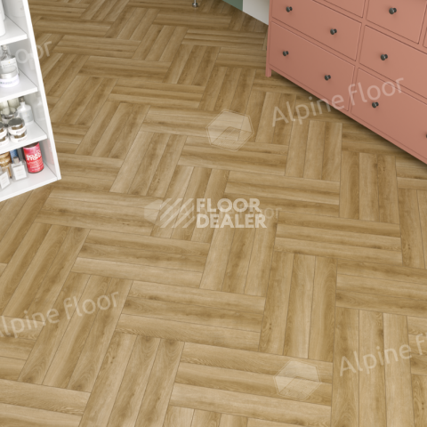 Alpine Floor Herringbone Pro 12мм lf 106-02 Дуб Эльзас фото 2 | FLOORDEALER