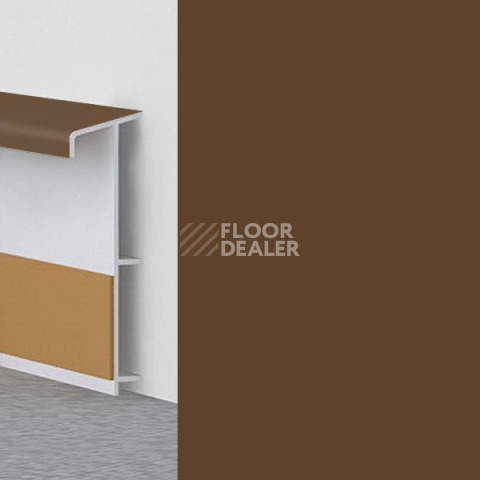 Плинтус ковровый с фурнитурой и ребрами жесткости Dollken TL-51 0132 фото 1 | FLOORDEALER