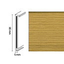 Плинтус Плинтус Dollken TS100 Life Тop Светлый дуб (11)  | FLOORDEALER