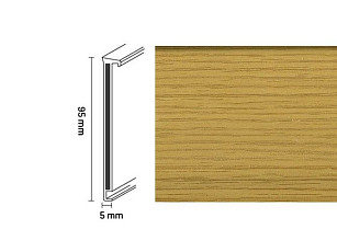 Плинтус Плинтус Dollken TS100 Life Тop Светлый дуб (11) фото 1 | FLOORDEALER