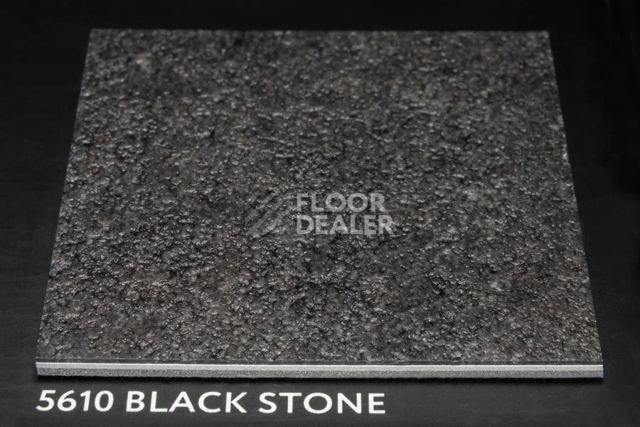 Виниловая плитка ПВХ Vertigo Trend / Stone & Design 5610 BLACK STONE 457.2 мм X 457.2 мм фото 2 | FLOORDEALER