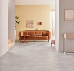 Forbo Allura Decibel Material 6602AD8 smoke slabstone (50x50 cm) фото 3 | FLOORDEALER
